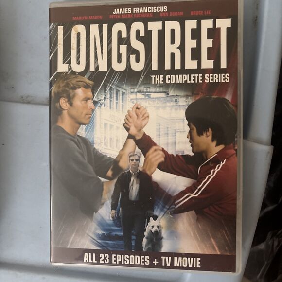 Longstreet The Complete Series DVD (1971) Bruce Lee 23 Episodes + TV Movie - Picture 1 of 7